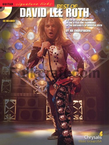 Beispielbild fr Best of David Lee Roth: A Step-By-Step Breakdown of the Styles and Techniques of the Guitarists of David Lee Roth zum Verkauf von Half Price Books Inc.