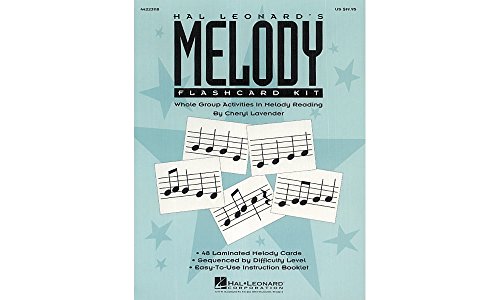9780634080081: Hal leonard's melody flashcard kit chant (instrument card)
