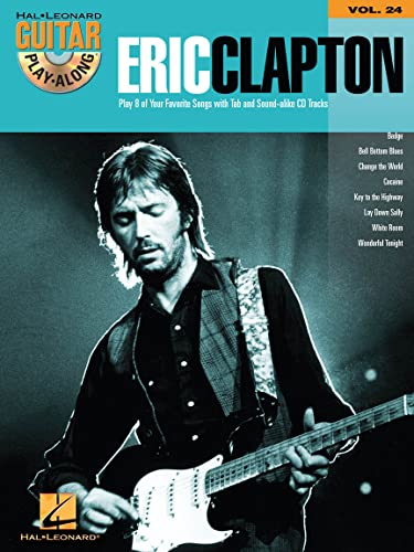 Imagen de archivo de Eric Clapton: Guitar Play-Along Volume 24 (Hal Leonard Guitar Play-Along) a la venta por Ergodebooks