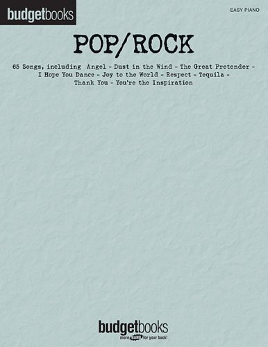 Imagen de archivo de Pop/Rock: Easy Piano Budget Books a la venta por SecondSale