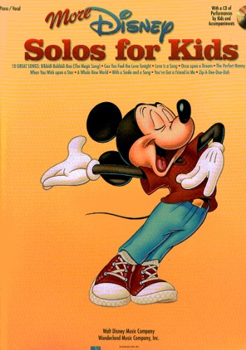 Beispielbild fr More Disney Solos for Kids-Music Book with CD zum Verkauf von WorldofBooks