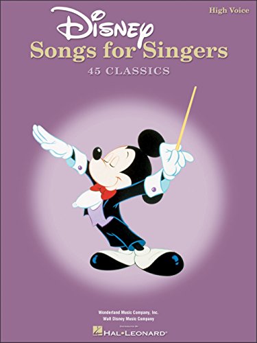 9780634081521: Disney songs for singers chant: Revised Edition - 54 Favorite Selections - High Voices