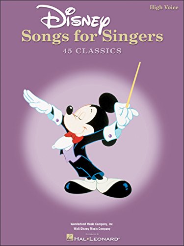 9780634081521: Disney Songs for Singers Edition: High Voice