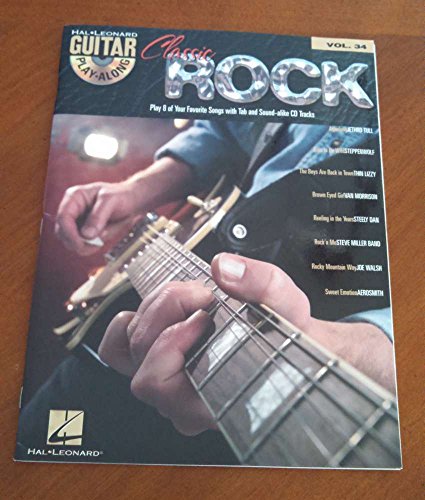 Classic Rock: Guitar Play-along Volume 34