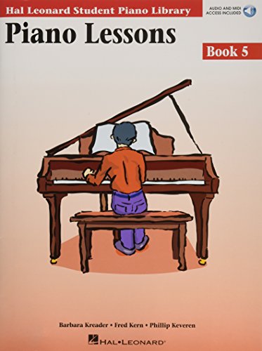 9780634084270: Piano lessons book 5 - book with online audio piano +enregistrements online: Hal Leonard Student Piano Library