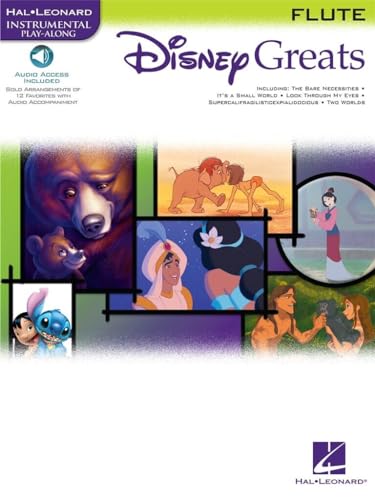 9780634085376: Disney greats (flute) flute traversiere +enregistrements online: Instrumental Play-Along - Flute (Hal Leonard Instrumental Play-Along)