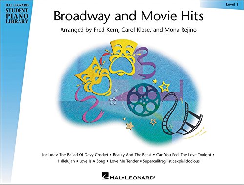 Imagen de archivo de Broadway and Movie Hits - Level 1: Hal Leonard Student Piano Library a la venta por HPB-Red