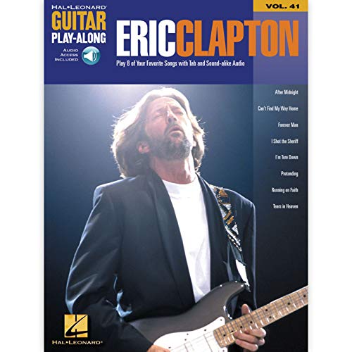 Stock image for Eric Clapton: Guitar Play-Along Volume 41 Book/Online Audio (Hal Leonard Guitar Play-Along) for sale by HPB-Emerald