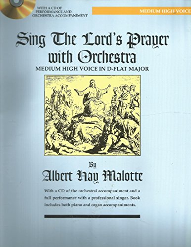 9780634087622: Sing the Lord's Prayer with Orchestra for Medium High Voice (Book with CD)