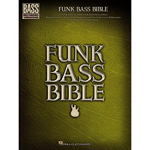 9780634089251: Funk Bass Bible (Bass Recorded Versions)