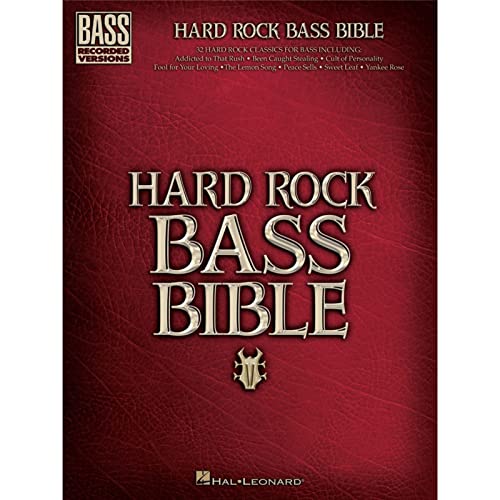 9780634089282: Hard Rock Bass Bible (Bass Recorded Versions)