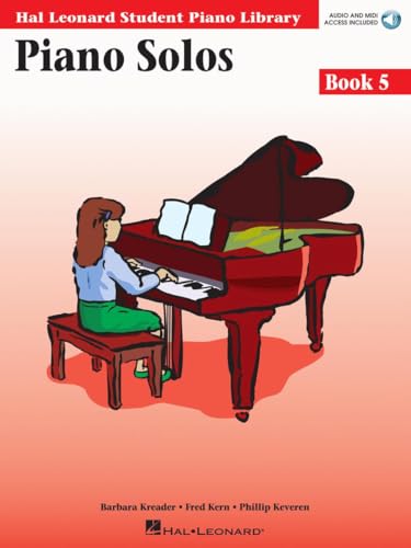 Imagen de archivo de Piano Solos Book 5 - Book/Online Audio: Hal Leonard Student Piano Library a la venta por Jenson Books Inc