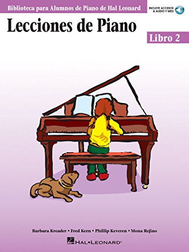 9780634089855: Lecciones de Piano Libro 2: Biblioteca para Alumnos de Piano de Hal Leonard (Book/Online Audio)