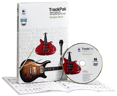 Modern Rock TrackPak: Apple Loops for GarageBand and Logic - Book and DVD-ROM (9780634090585) by Hal Leonard Corp.