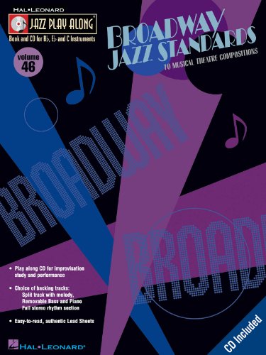Broadway Jazz Standards: Jazz Play-Along Volume 46 (9780634090745) by Hal Leonard Corp.