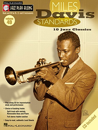 Beispielbild fr Miles Davis Standards (Book & CD) (Hal Leonard Jazz Play-Along) zum Verkauf von medimops