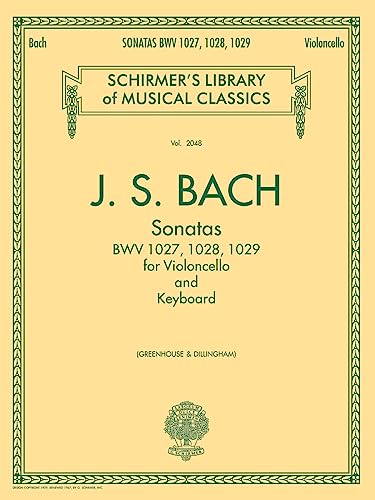 9780634095689: J.s. bach: sonatas for cello and keyboard: Schirmer'S Library of Musical Classics, Vol. 2053