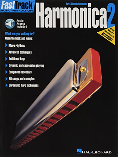 Stock image for FastTrack Harmonica Method Book 2 (FastTrack Music Instruction) for sale by HPB-Diamond