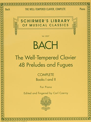 Beispielbild fr The Well-Tempered Clavier, Complete: Schirmer Library of Classics Volume 2057 (Schirmer's Library of Musical Classics) zum Verkauf von Ergodebooks
