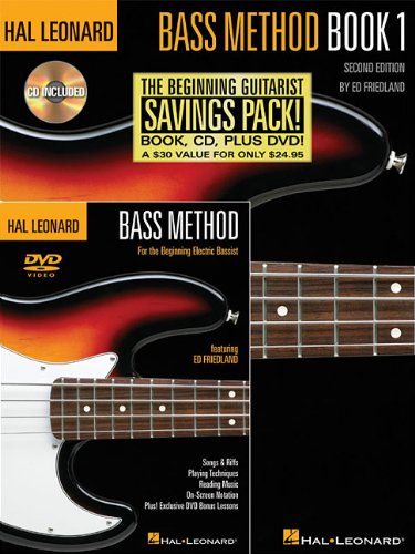 Imagen de archivo de Hal Leonard Bass Method Beginner's Pack: The Beginning Bassist Savings Pack! (GUITARE BASSE) a la venta por SecondSale