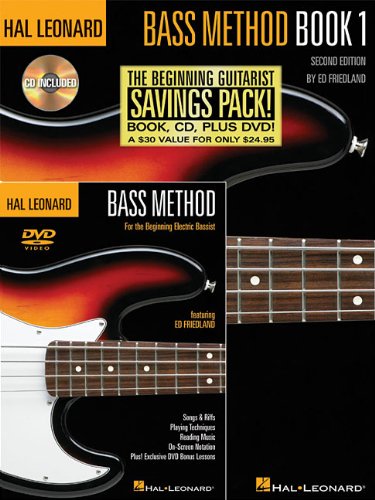 9780634099694: Hal leonard bass method - beginner's pack guitare basse +cd