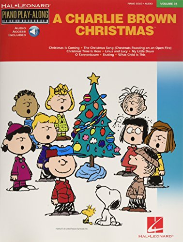 Imagen de archivo de Charlie Brown Christmas Piano Play-Along Volume 34 Book/Online Audio (Hal Leonard Piano Play-Along) a la venta por MyLibraryMarket