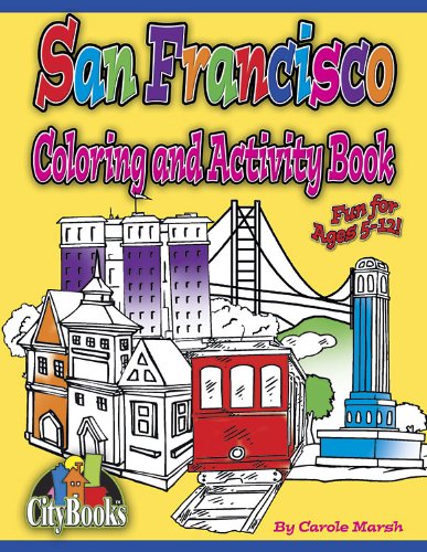 San Francisco Coloring & Activity Book (Paperback) - Carole Marsh