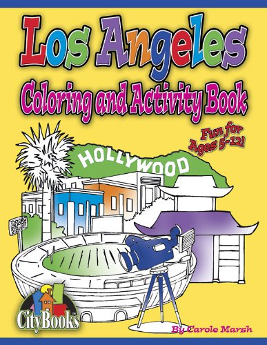 Los Angeles Coloring and Activity Book (City Books) [Soft Cover ] - Marsh, Carole