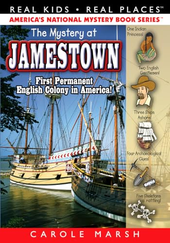Stock image for The Mystery at Jamestown: First Permanent English Colony in America! (17) (Real Kids Real Places) for sale by Orion Tech