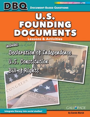 Beispielbild fr U.S. Founding Documents: The Declaration of Independence, U.S. Constitution, and Bill of Rights zum Verkauf von Buchpark