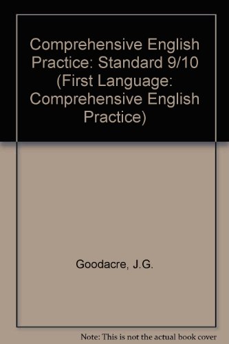 9780636000971: Comprehensive English Practice: Standard 9/10 (First Language: Comprehensive English Practice)