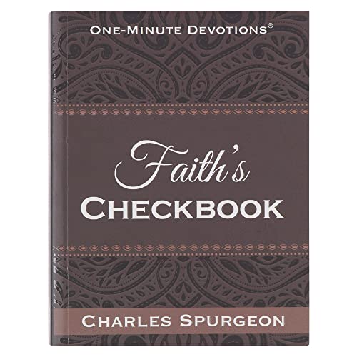 Stock image for One Minute Devotions: Faith's Checkbook [Paperback] Charles Spurgeon for sale by Lakeside Books