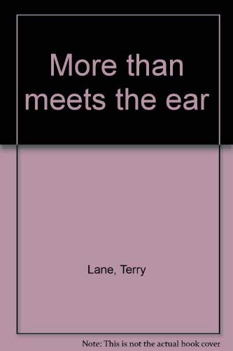 Stock image for More than meets the ear for sale by Reuseabook