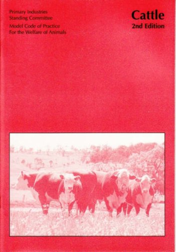 Imagen de archivo de Model Code of Practice for the Welfare of Animals [OP]: Cattle (Food Safety & Production) a la venta por Phatpocket Limited