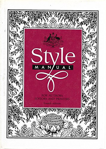 The Style Manual (9780644071239) by [???]