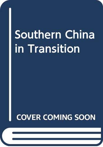 Stock image for Southern China in Transition for sale by medimops