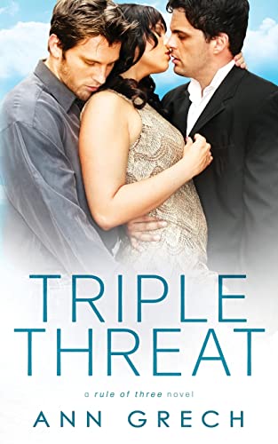 Stock image for Triple Threat: An MMF Bisexual M?nage Romance Novel (Rule of Three) for sale by SecondSale