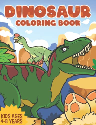 Dinosaur Coloring Book: Kids Ages 4-8 Years, Boys and Girls (Coloring Books  for Kids) - Books, JMcG: 9780645317466 - AbeBooks