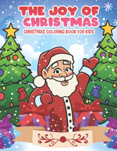 Stock image for The Joy of Christmas: Christmas Coloring Book for Kids for sale by GF Books, Inc.