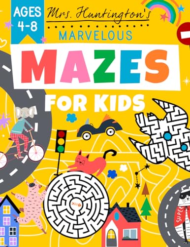 Stock image for Marvelous Mazes for Kids Ages 4-8: Maze Activity Variety Puzzle Book for sale by SecondSale