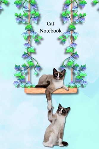 Stock image for Cat Notebook: Different Picture on EVERY PAGE. 60 Unique Designs. Notebook | Diary | Journal for sale by Books Unplugged