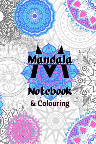 Stock image for Mandala Notebook: Pictures on EVERY PAGE. Black & White Lined Notebook | Diary | Journal for sale by GF Books, Inc.