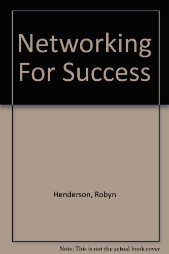 Beispielbild fr Networking For Success zum Verkauf von Wonder Book