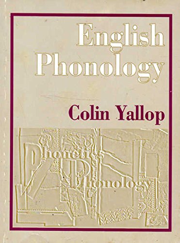 English Phonology (9780646195704) by Yallop, Colin