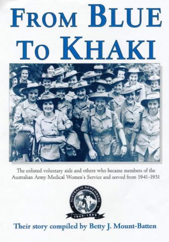 From Blue to Khaki. The enlisted voluntary aids and others who became members of the Australian A...