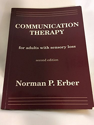 9780646300610: Communication Therapy For Adults With Sensory Loss, 2nd edition