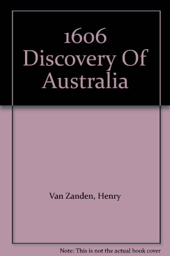 Stock image for 1606 Discovery of Australia. for sale by Lawrence Jones Books