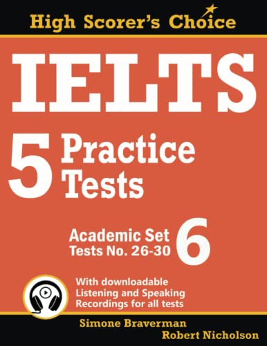 9780648000082: IELTS 5 Practice Tests, Academic Set 6: Tests No. 26-30: 11