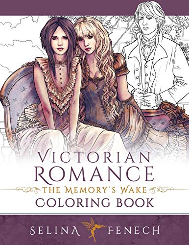 Stock image for Victorian Romance - The Memory's Wake Coloring Book (Memory's Wake Trilogy - Illustrated Young Adult Fantasy) for sale by BooksRun