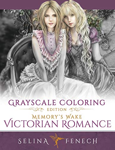 Imagen de archivo de Memory's Wake Victorian Romance - Grayscale Coloring Edition (Grayscale Coloring Books by Selina) a la venta por Goodwill